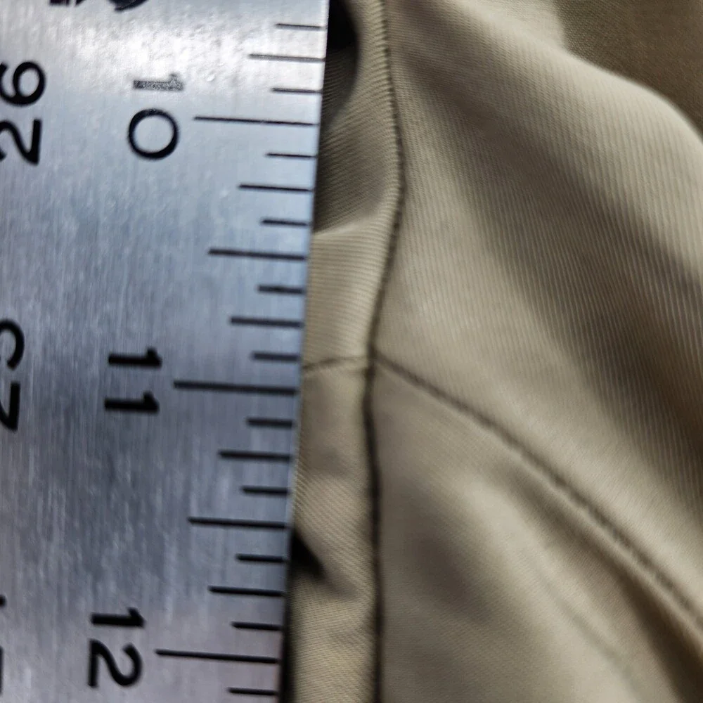 Slazenger Golf Shorts Mens 34 Khaki Chino Mid Rise